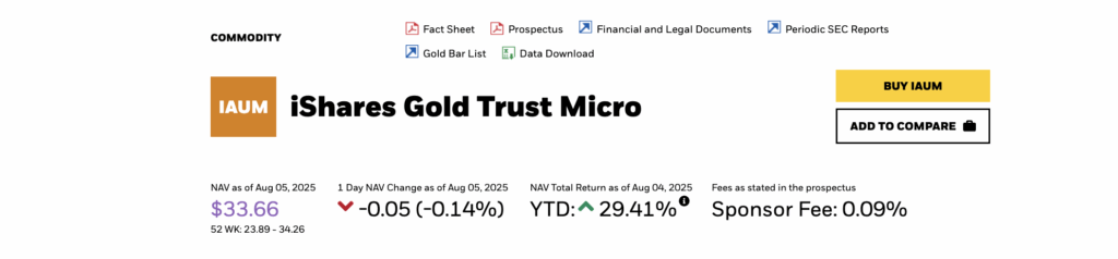 IAUM ETF IAUM ETF Pandafreedom